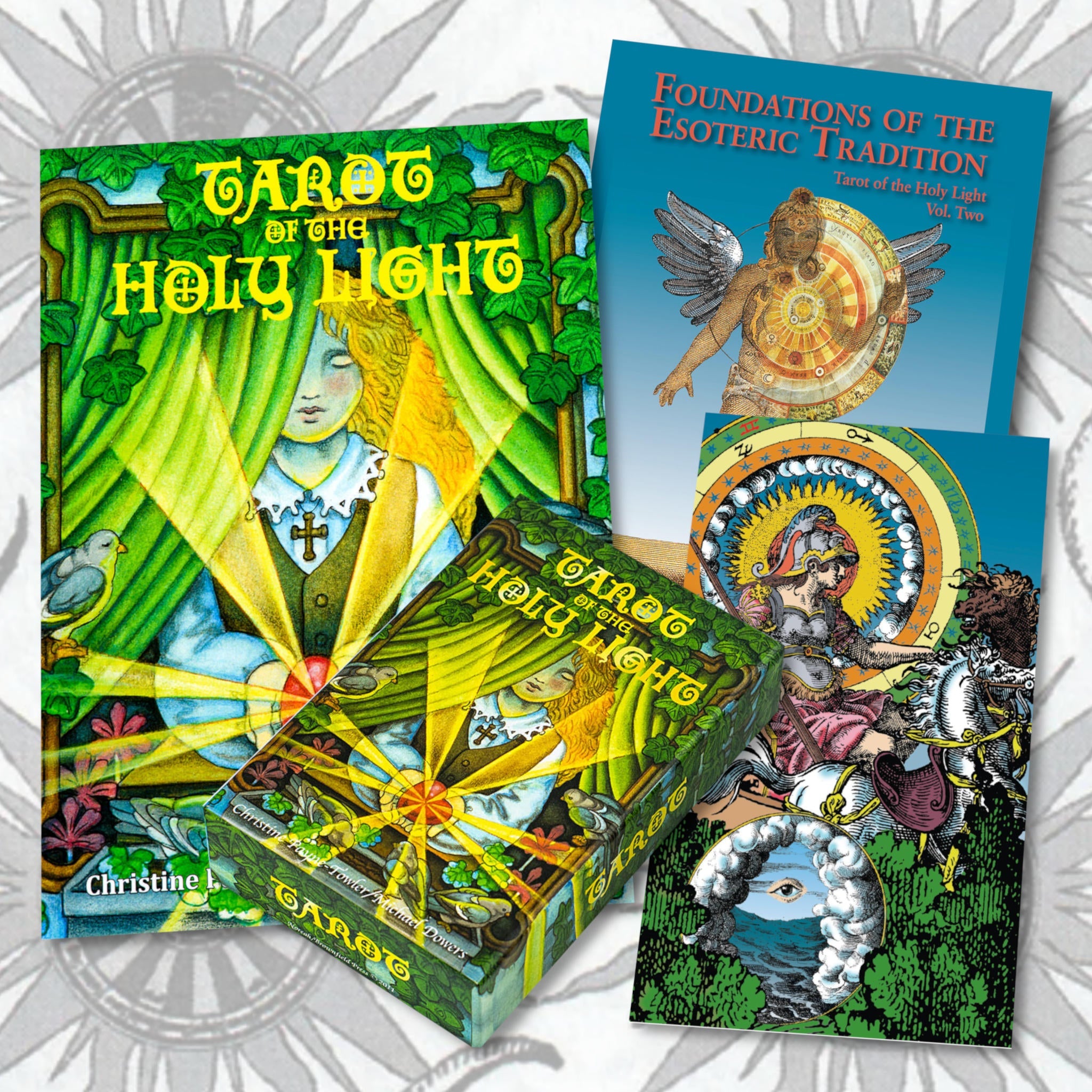 Ten of Cups and Strength Tarot cards.