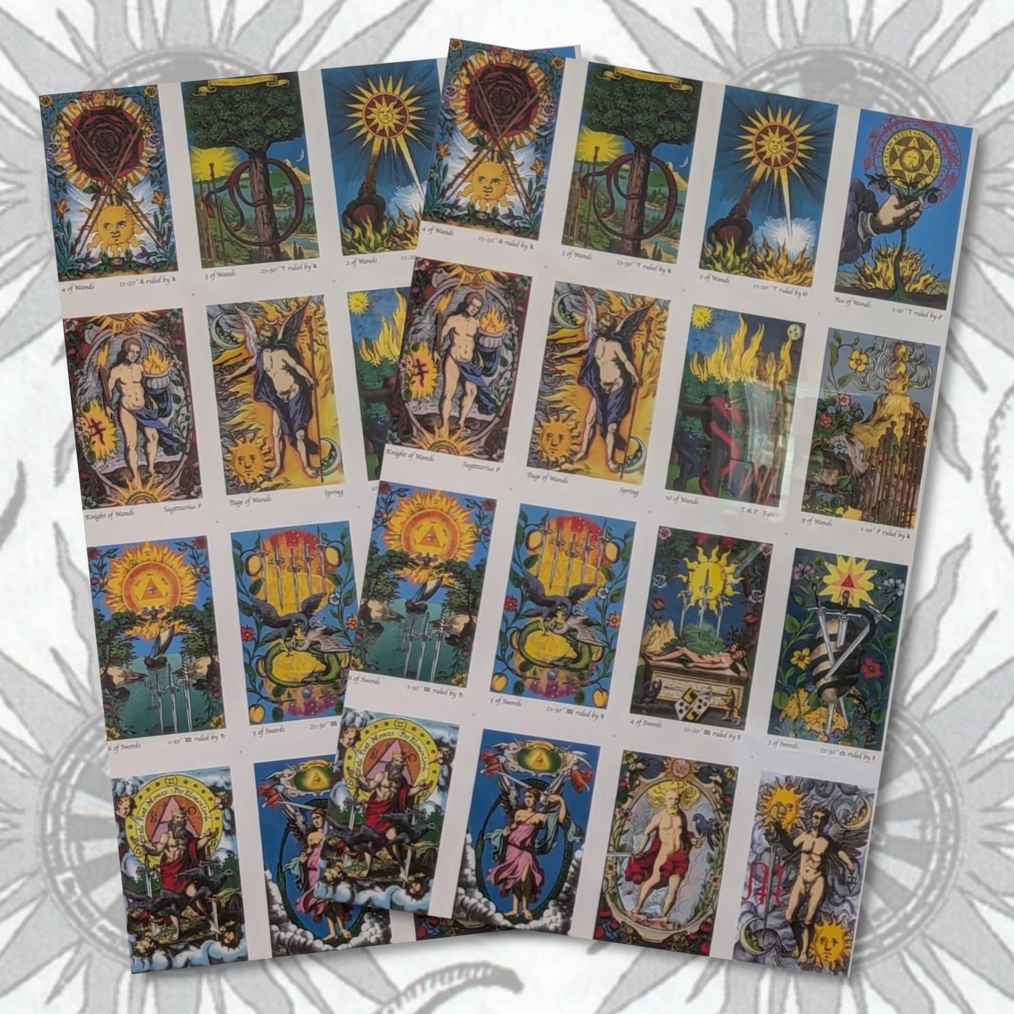 Uncut Press Sheets From The Deluxe Edition.